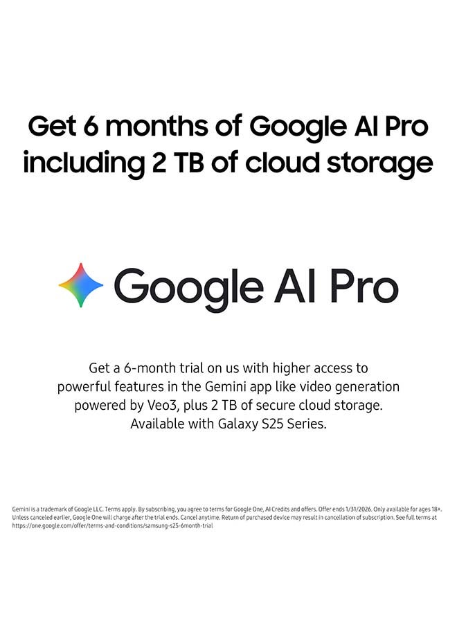 Samsung Galaxy S25 AI Dual SIM Blueblack 12GB RAM 256 5G - Middle East Version - Image 3