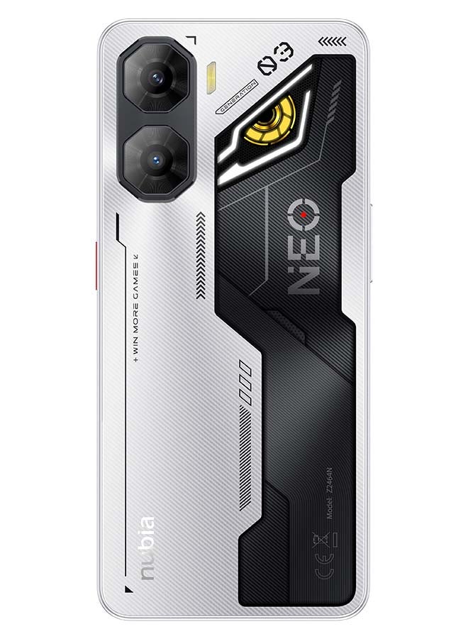 نوبيا نيو 3 ثنائي الشريحة فضي سيبراني 8 جيجابايت رام 256 جيجابايت 5G - نسخة الشرق الأوسط - Image 4