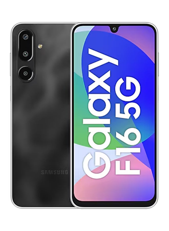 Galaxy F16 Dual SIM Bling Black 6GB RAM 128GB 5G - International Version