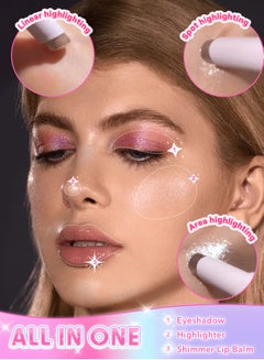 SHEGLAM Crystal Jelly Glaze Stick - Lilac Luster  - Image 3