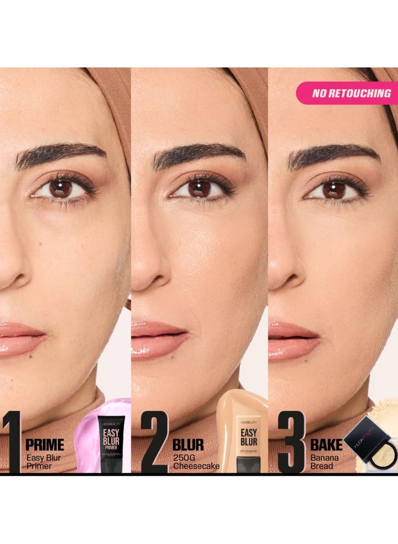 HUDA BEAUTY - Easy Blur Natural Airbrush Foundation with Niacinamide - Cheesecake - Image 1