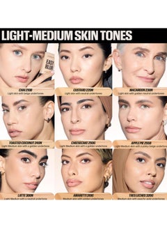 هدى بيوتي Easy Blur Natural Airbrush Foundation with Niacinamide - Cheesecake  - Image 5