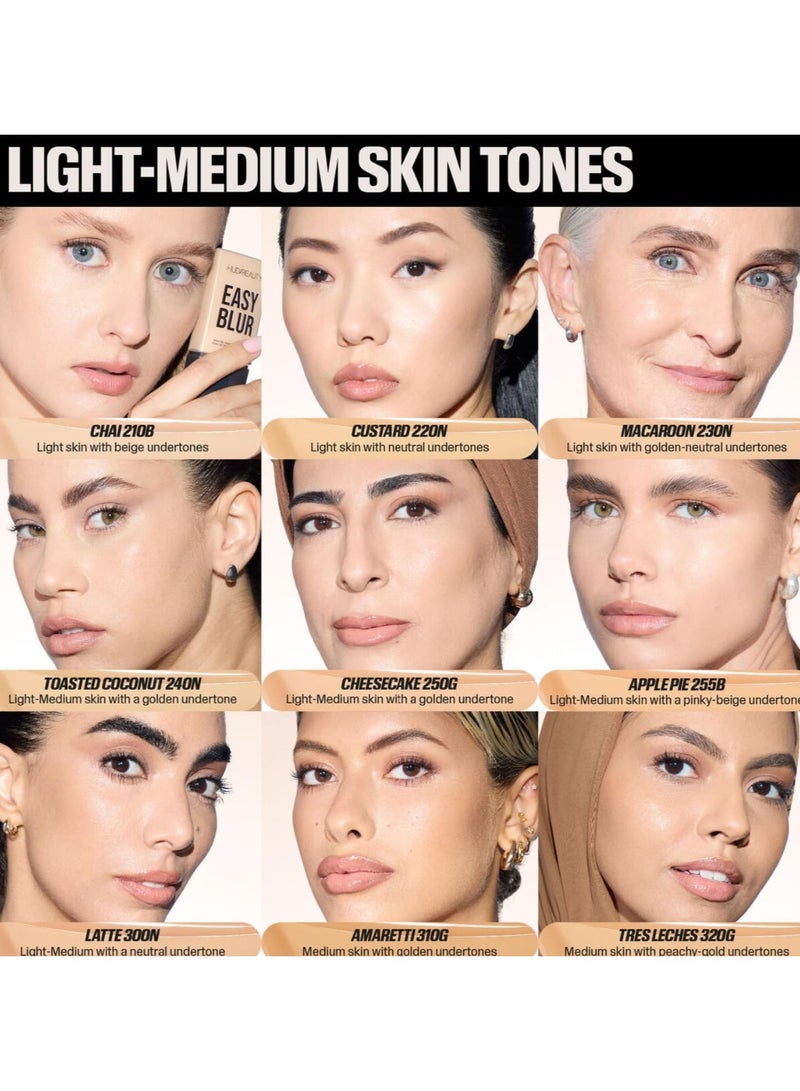 HUDA BEAUTY - Easy Blur Natural Airbrush Foundation with Niacinamide - Cheesecake - Image 1