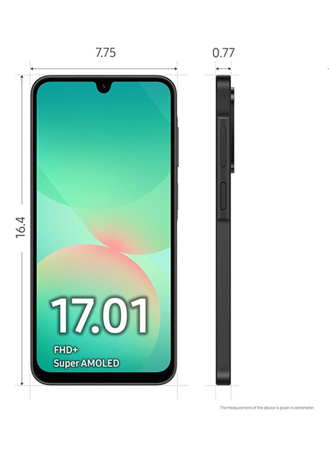 سامسونج جالاكسي A26 5G ثنائي الشريحة أسود 8 جيجابايت رام 256 جيجابايت - النسخة الدولية - Image 3