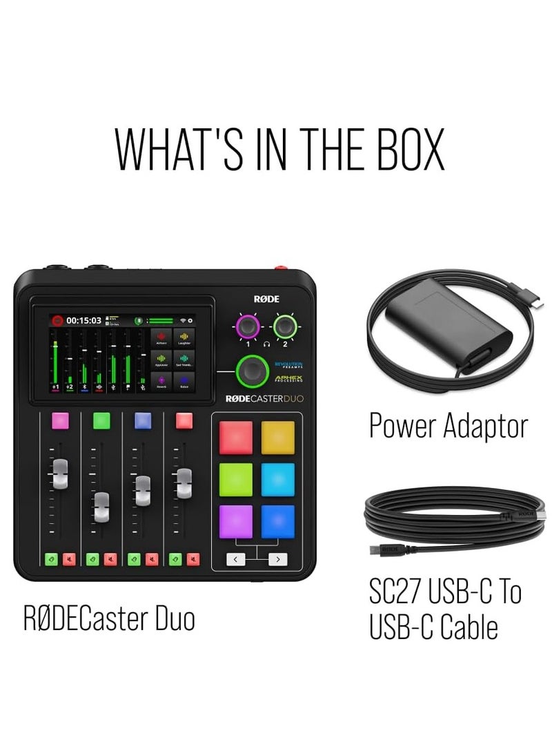 رود Rodecaster Duo Streaming Mixer RC Duo Black  - Image 3