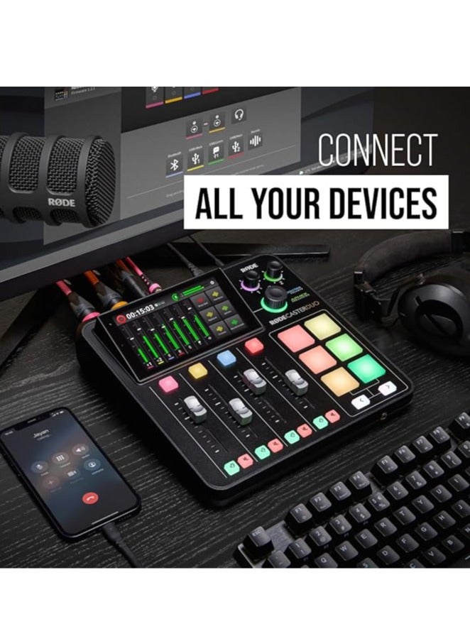 رود Rodecaster Duo Streaming Mixer RC Duo Black  - Image 4