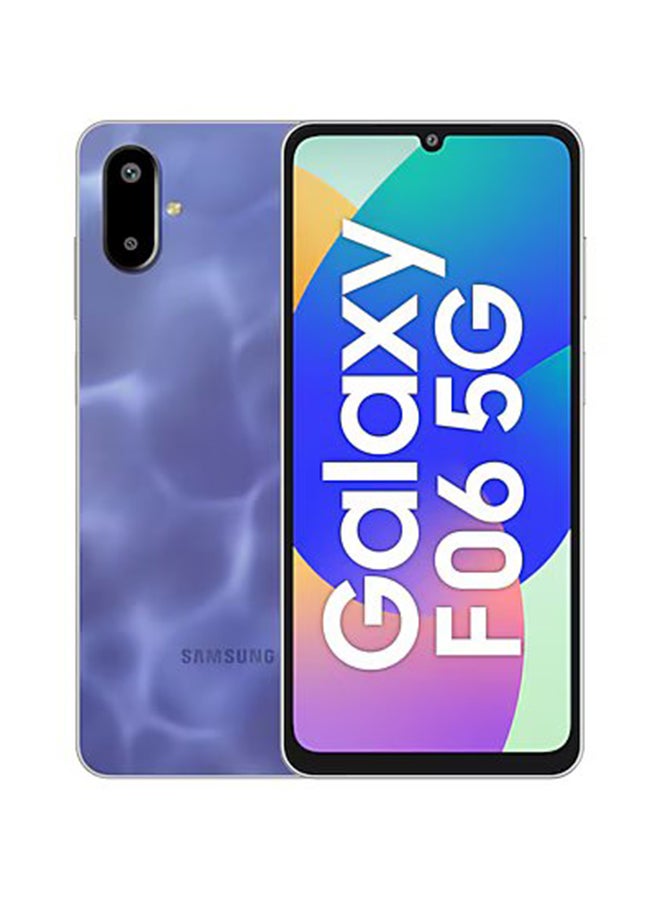 Galaxy F06 Dual SIM Lit Violet 4GB RAM 128GB 5G - International Version