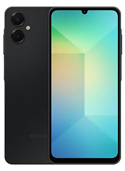 سامسونج جالاكسي A06 ثنائي الشريحة أسود 6 جيجابايت رام 128 جيجابايت 5G - النسخة الدولية - Image 1