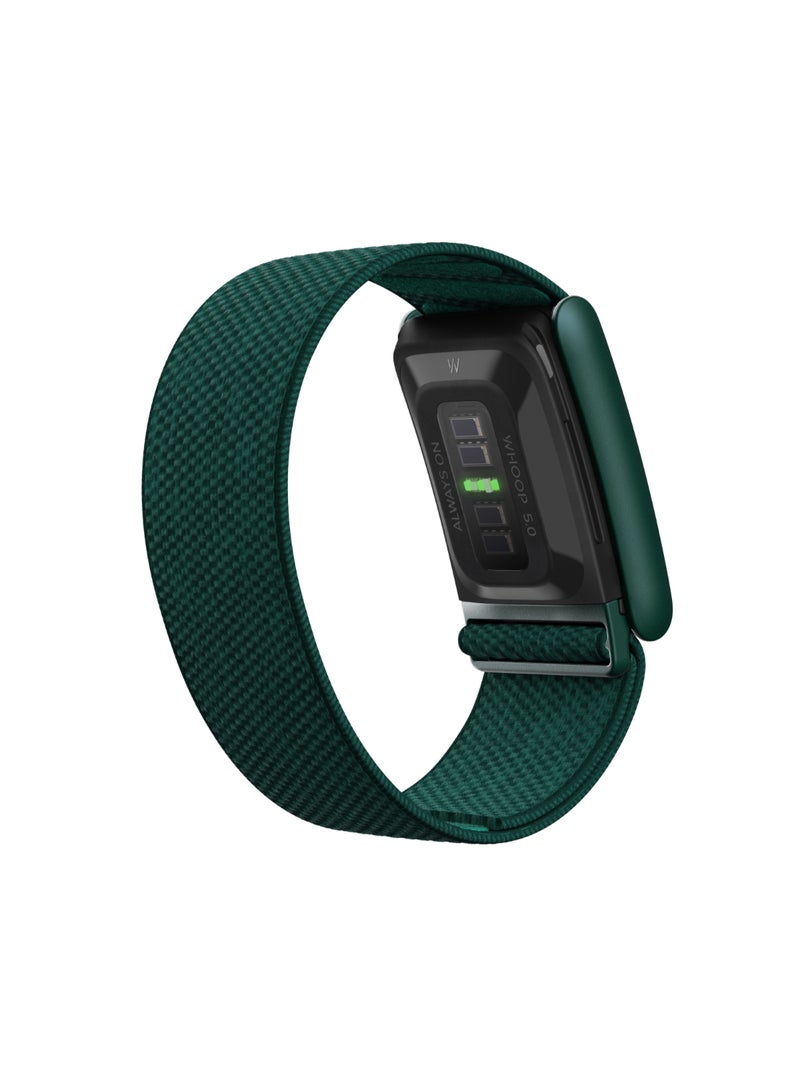 SuperKnit – Compatible with One and Peak – Comfortable, Everyday, Signature Performance Knit Accessory for Health & Fitness Wearable – 24/7 Activity, Sleep, Recovery Tracker Emerald