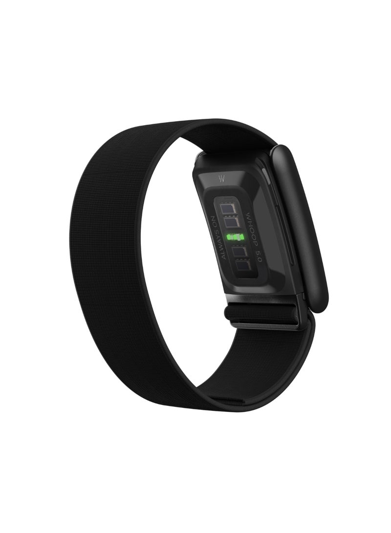 WHOOP CoreKnit Wristband – Compatible with One and Peak – Comfortable, Versatile, Performance Knit Fitness Accessory for 24/7 Activity, Sleep, Recovery Tracker Jet Black - Image 4