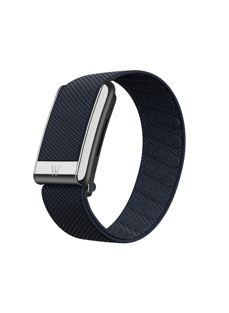 WHOOP SuperKnit Luxe – Compatible with One and Peak – Comfortable, Durable, Performance Accessory for Health & Fitness Wearable – Premium Metals – 24/7 Activity, Sleep, Recovery Tracker Midnight - Image 2