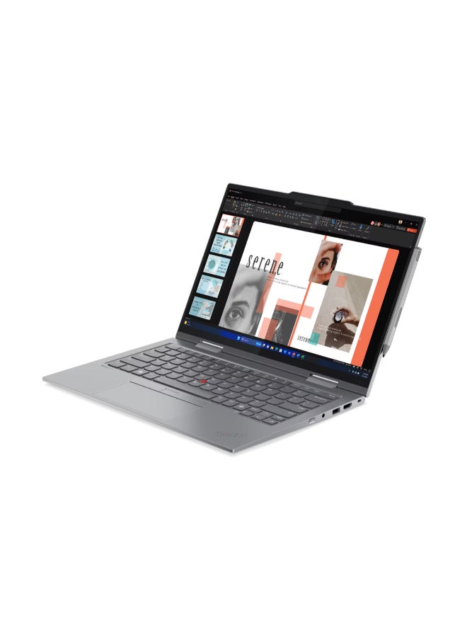 لينوفو ThinkPad X1 Yoga Laptop With 14 Inch WUXGA (1920x1200) Touch Display,Core Ultra 7-155U Processor/16GB RAM DDR5/512GB SSD/Windows 11 Pro/Integrated Intel Graphics/ English/Arabic Balck  - Image 3