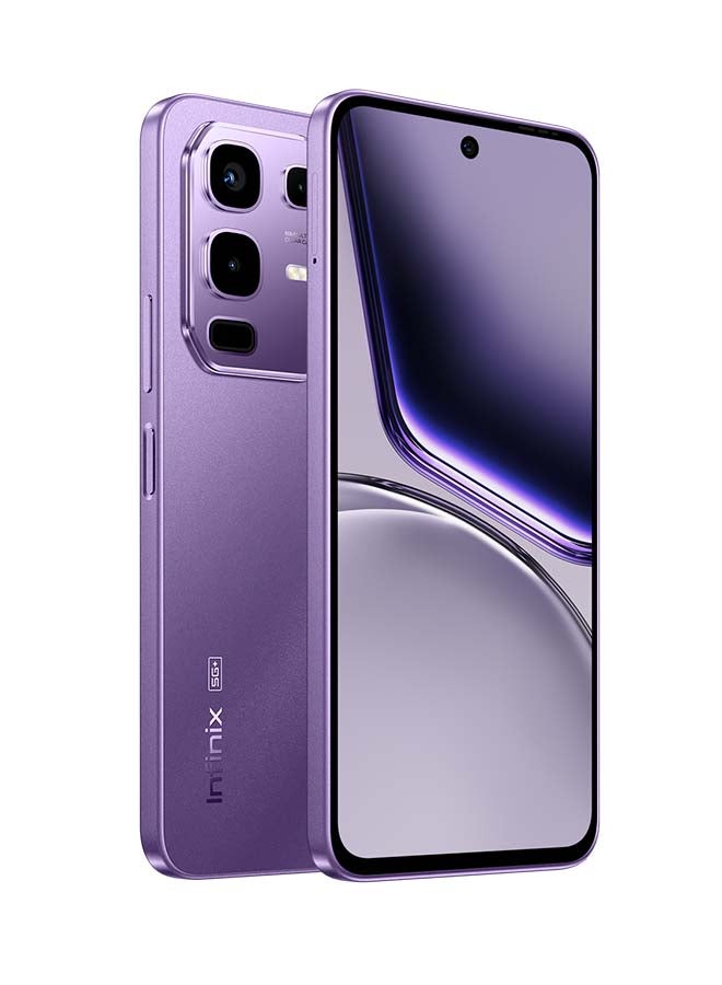 إنفينيكس Note 50 X Dual SIM Enchanted Purple 16GB RAM  256GB 5G - Middle East Version  - Image 2