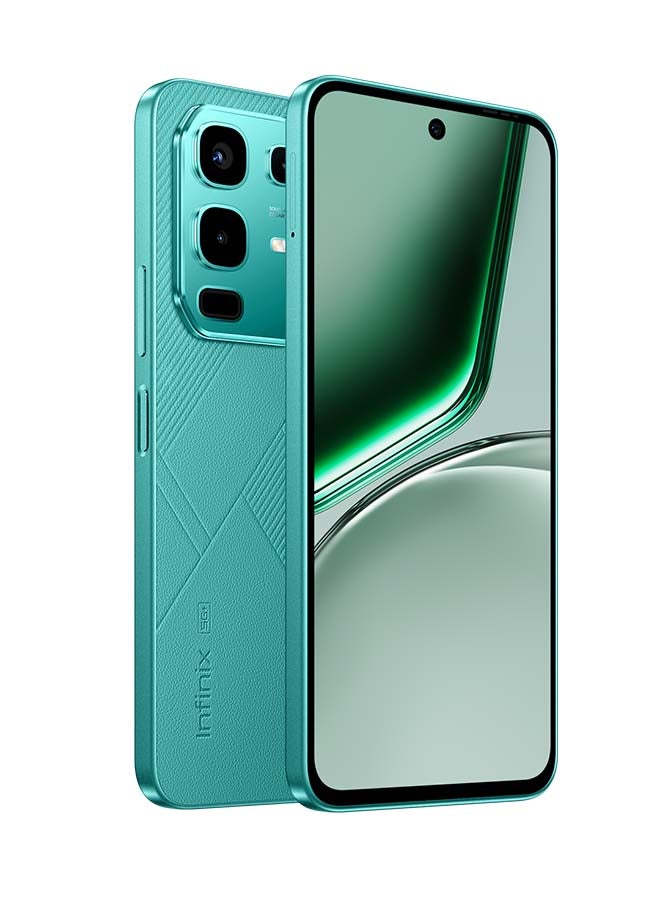 Infinix - Note 50 X Dual SIM Breeze Green 16GB RAM  256GB 5G - Middle East Version - Image 1