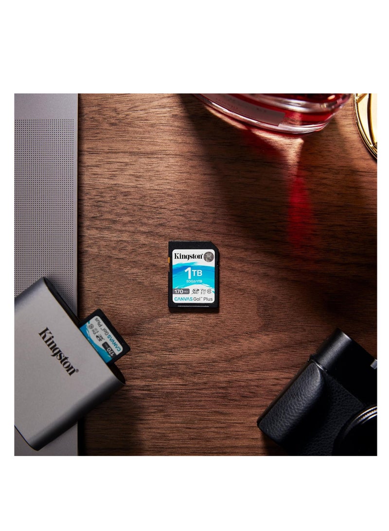 Kingston Kingston SDG3/64GB SD Card (64GB SDXC Canvas Go Plus 170R C10 UHS-I U3 V30) 64 GB  - Image 5