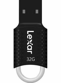 Lexar JumpDrive V40 USB 2.0 Flash Drive - Black 32 GB 