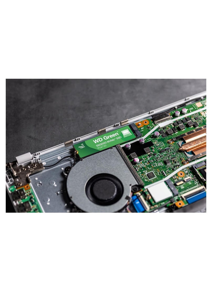 WD Western Digital 2TB WD Green SN3000 NVMe Internal SSD - Solid State Drive - Gen4 PCIe, M.2 2280, Up to 5,000 MB/s - WDS200T4G0E 2 TB - Image 5