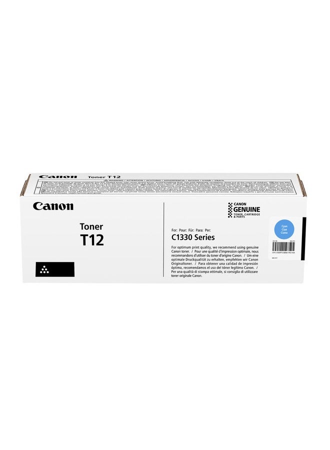 Canon Toner Cartridge 5097C006 - T12 | Cyan - Image 2