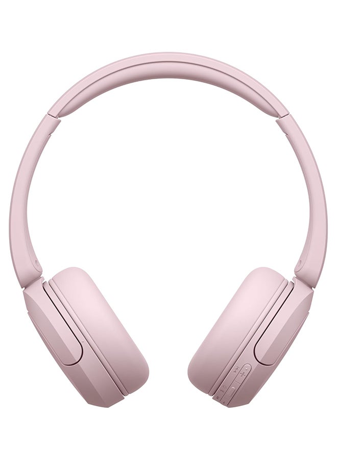 Sony WH-CH520 Wireless Headphones Bluetooth On-Ear Headset with Microphone Pink - Image 2