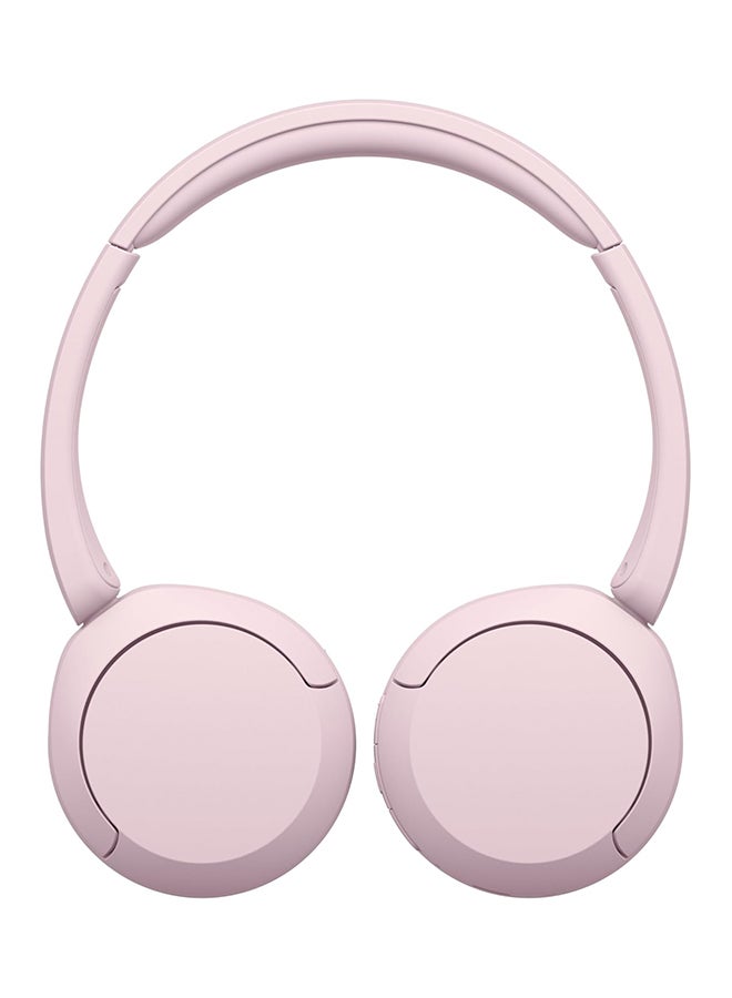 Sony WH-CH520 Wireless Headphones Bluetooth On-Ear Headset with Microphone Pink - Image 3
