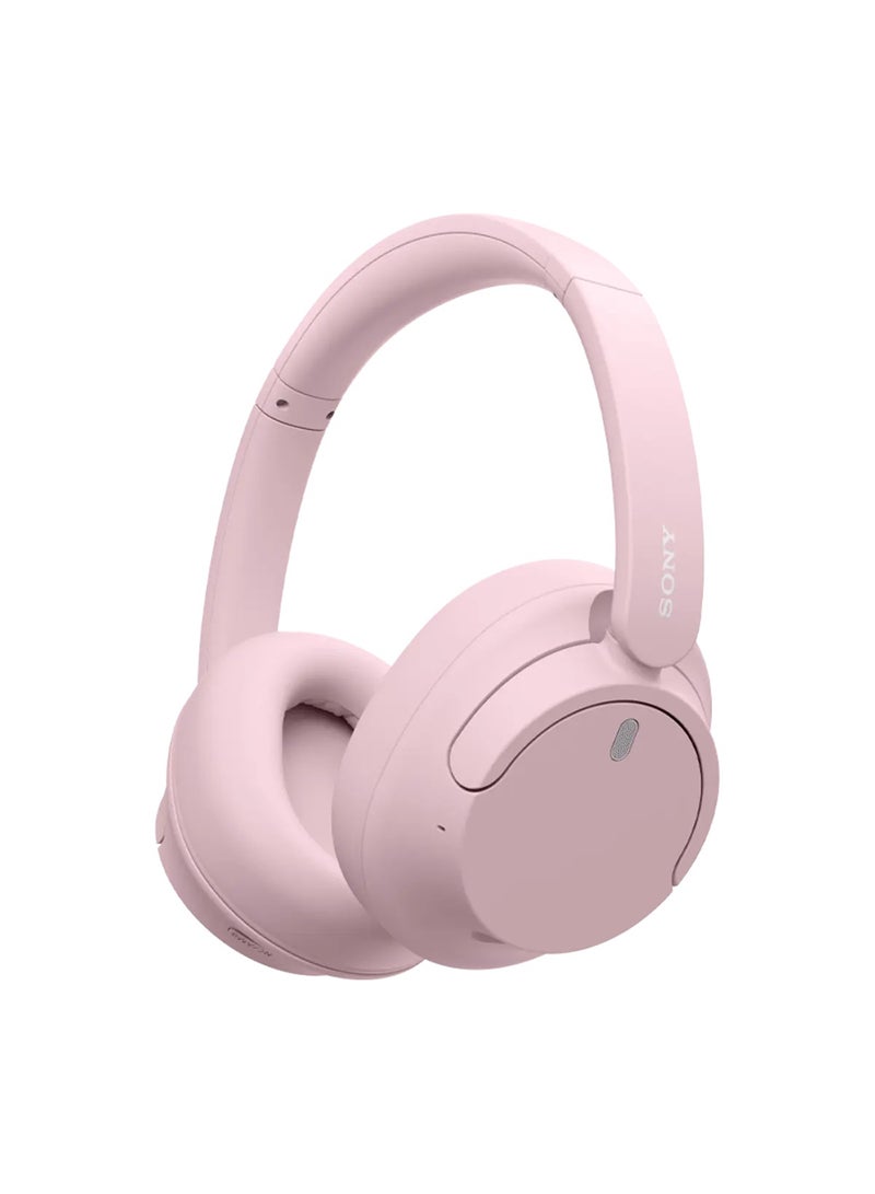 Sony - WH-CH720N Noise Canceling Wireless Headphones Bluetooth Over The Ear Headset with Microphone Pink - Image 1