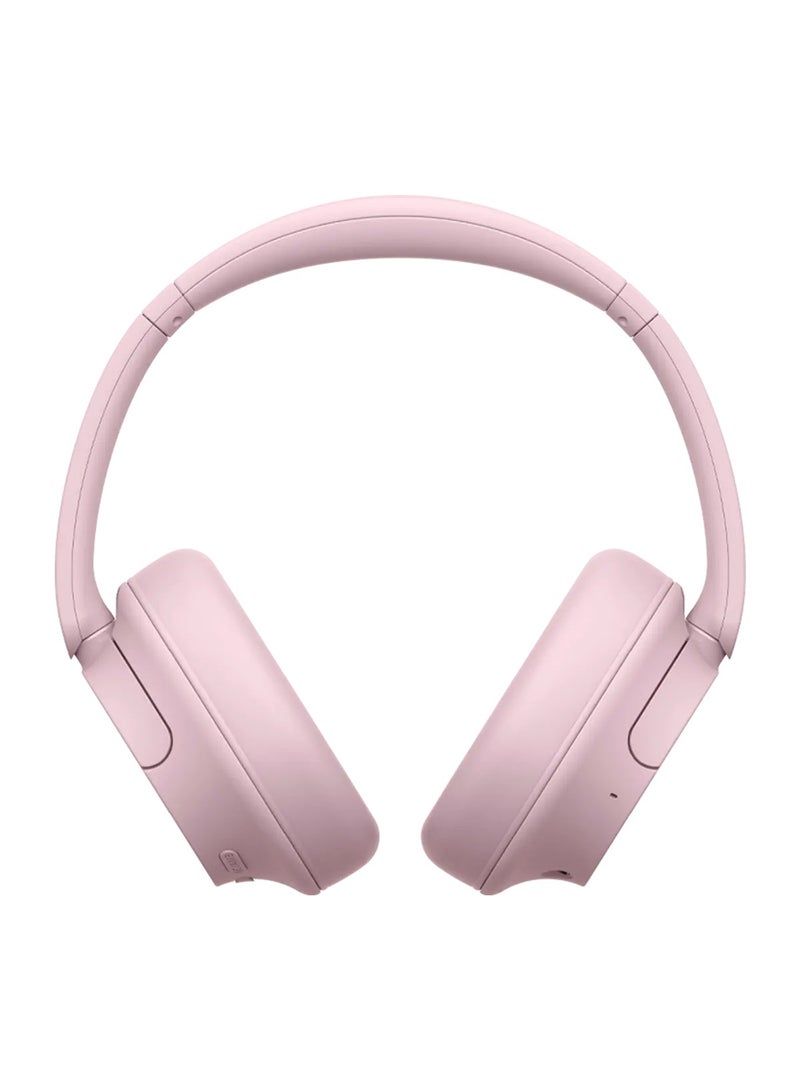 Sony - WH-CH720N Noise Canceling Wireless Headphones Bluetooth Over The Ear Headset with Microphone Pink - Image 1