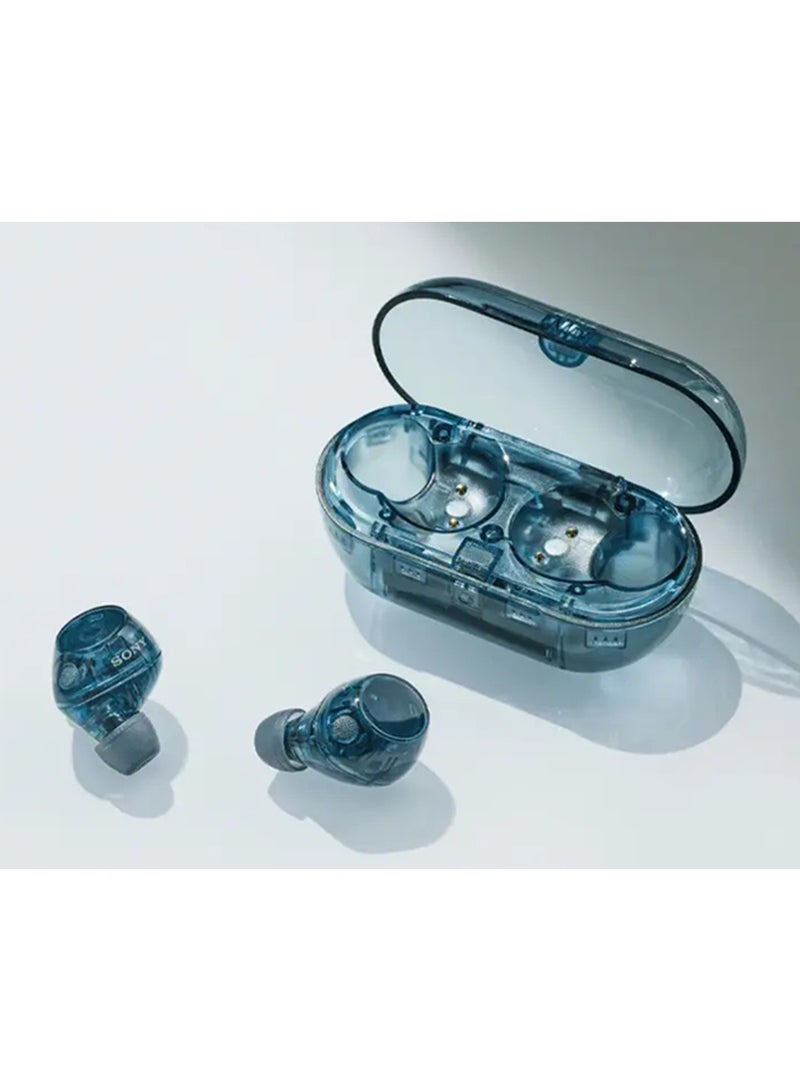 Sony WF-C710N Wireless Noise-Canceling Earbuds with 30-Hour Battery Life, Clear Calls, and Deep Bass – Sweat & Water-Resistant blue  - Image 4