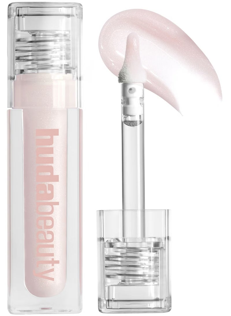 هدى بيوتي - Icy Nude Faux Filler Lip Gloss She Glitzy - Image 1