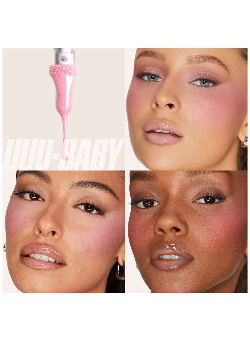 هدى بيوتي Faux Filler Extra Shine Lip Gloss - UUU-Baby  - Image 2