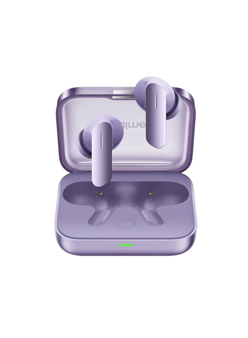 realme - Buds Air 7 12.4mm Dynamic Bass Drivers - Lavender Purple - Image 1