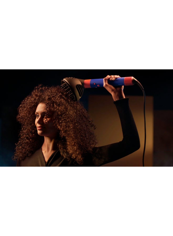 dyson - Airwrap I.D. Multi-Styler And Dryer - Curly+Coily Vinca Blue/Topaz 533757-01 Vinca Blue/Topaz - Image 1