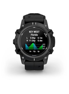 GARMIN Descent G2 - 45MM With Silicone Band Black  - Image 3