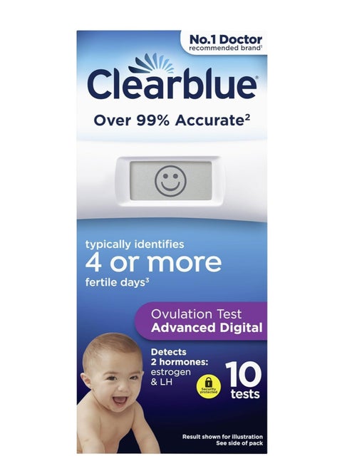 Advanced Digital Ovulation 10 Tests