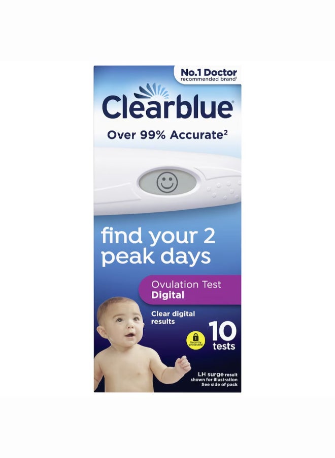 Clearblue Advanced Digital Ovulation 10 Tests  - Image 1