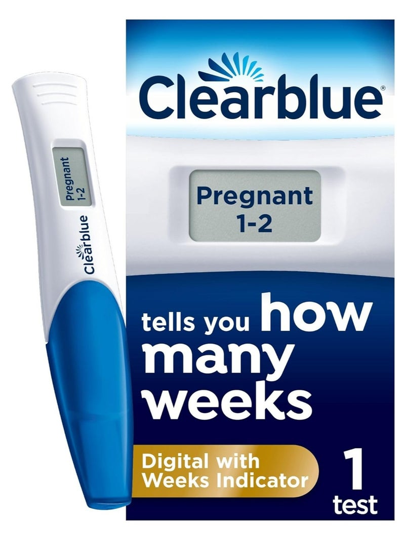 Clearblue Pregnancy Test with Weeks Indicator 1 Digital Test  - Image 1