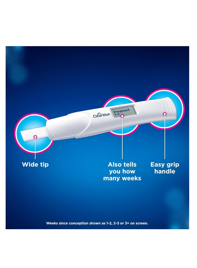 Pregnancy Test with Weeks Indicator 1 Digital Test