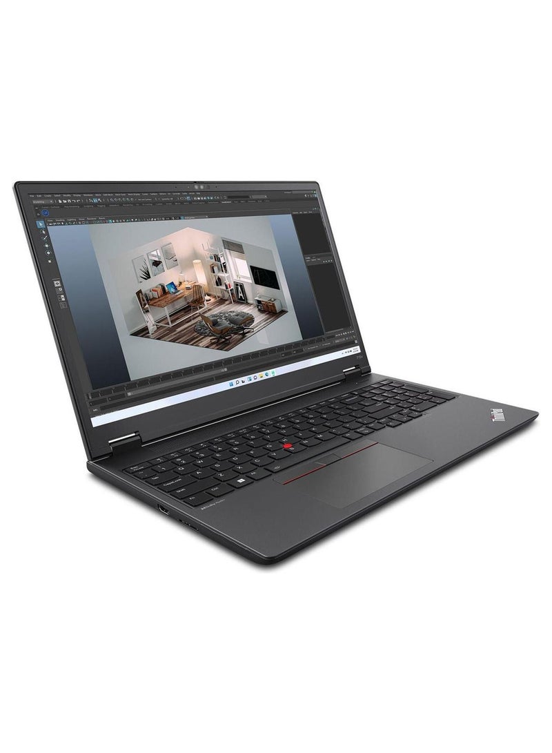 Lenovo - ThinkPad P16v Gen 2 Mobile Workstation 21KX002LUS Intel Core Ultra 7 155H, 16″ WUXGA IPS, 16GB RAM, 512GB SSD, NVIDIA RTX 500 Ada 4GB, Win 11 Pro English Thunder Black - Image 1