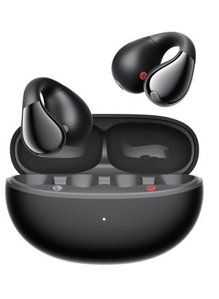 truefree B1 Wireless Bluetooth 5.4 Opean-Ear Open-Ear Headphones Dynamic Bass, 4 mics for Clear Calls, Dual Connection, Lightweight and Secure Fit, Ideal for Sports, App Control black - pnsku/N70168699V/45/_/1744638687/f5949a38-3216-4ddc-8c6e-5cc7e179b7d9