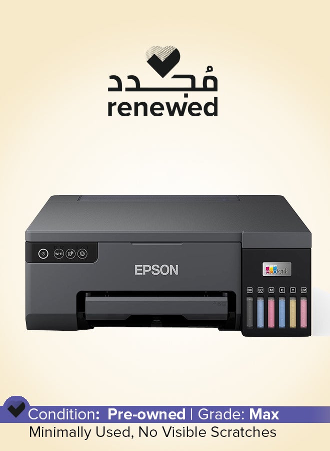 EPSON - Renewed - L8050 A4 Photo Printer, 6-Color Dye Ink black - Image 1