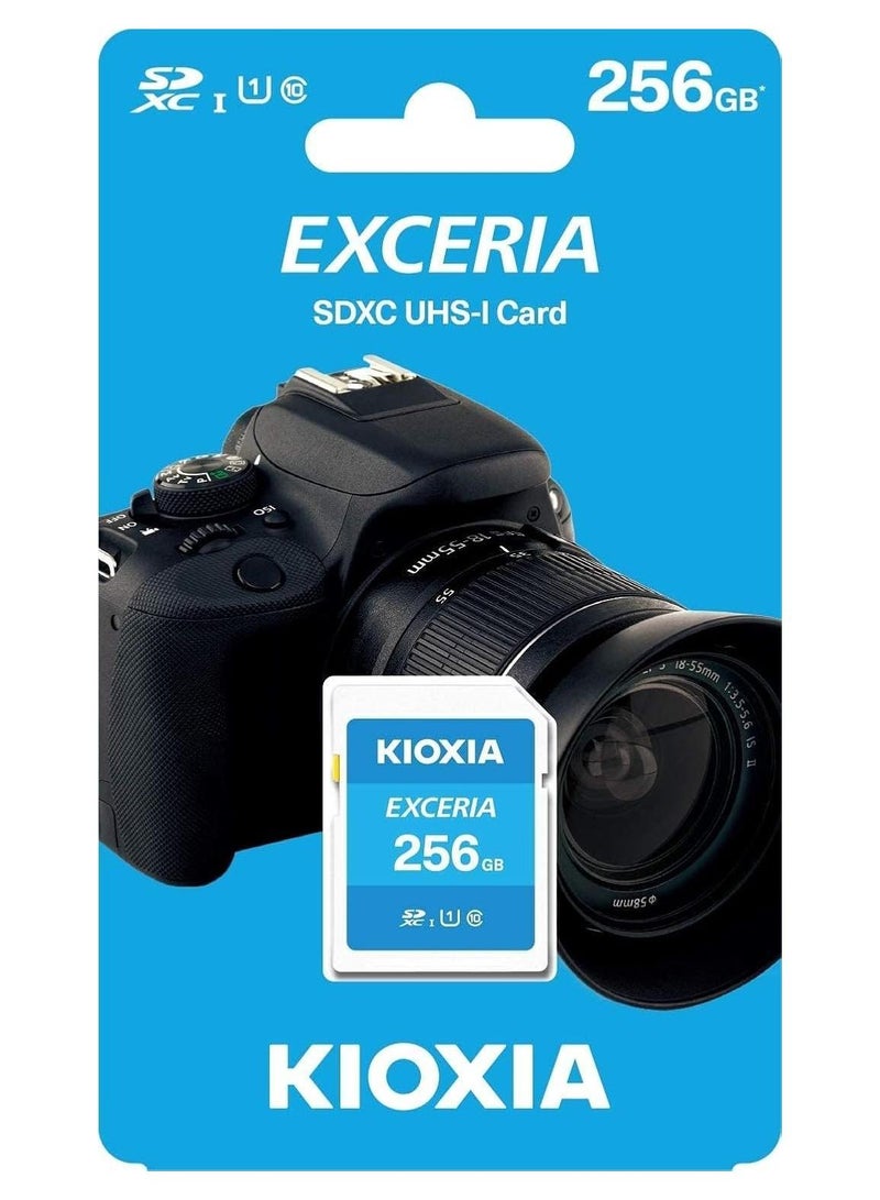 كيوكسيا SDXC UHS-I SD Card – LNEX1L256GG4 256 GB - Image 1