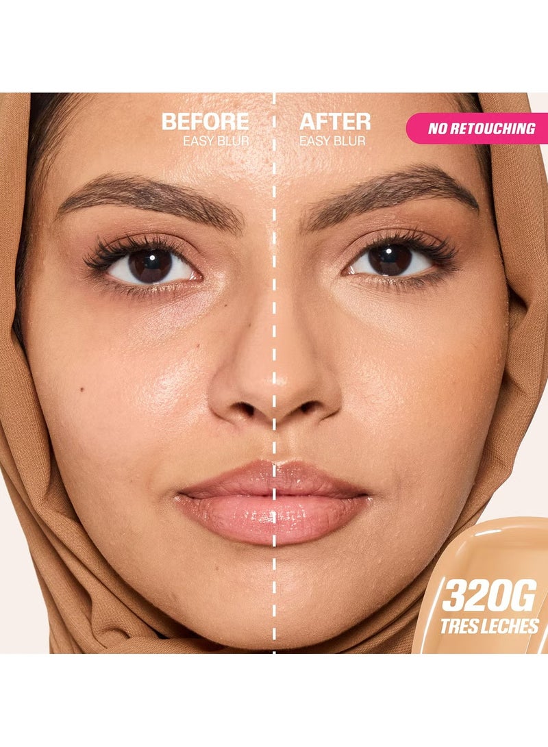 هدى بيوتي Easy Blur Foundation 320G TresLeches  - Image 2