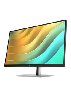 HP E27u G5 27" QHD USB-C Monitor, 2K Resolution, IPS LCD, 350 Nits Brightness, 5ms Response Time, Adjustable Height/Tilt/Swivel/Pivot, HP Eye Ease, 1x DP 1.2, 1x HDMI 1.4, 3x USB-A, 1x USB-C (65W PD), Ethernet Port, EPEAT Gold, Eco-Friendly Design | 6N4D3AS black  - Image 2