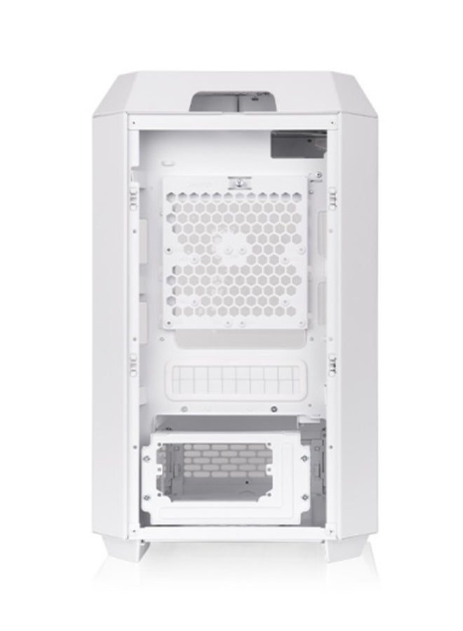 Thermaltake The Tower 250 Mini Tower Chassis – 3mm Tempered Glass, SPCC Material, Dual 120mm CT120 Fans, Supports 360mm AIO Radiator, USB 3.2 Type-C, SFX/ATX PSU, 3 Expansion Slots, Mini ITX Motherboard, Snow White | CA-1Z9-00S6WN-00  - Image 5
