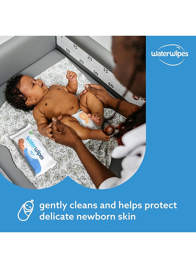 ووتر وايبس Pack Of 1080 Plastic-Free Original Baby Wipes, 99.9% Water Based Wipes, Unscented for Sensitive Skin, 18 Packs  - Image 4