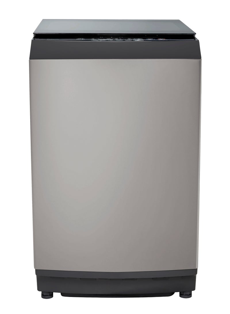 Toshiba - Toshiba Top loading Washing machine AW-UK1000HUPEG(SK), Ultra Fine Bubble, Great Waves, Fuzzy, Soft Close, Easy Kit, Inlet Water Filter 10 KG Silver 10 kg 6221284001215 Silver - Image 1