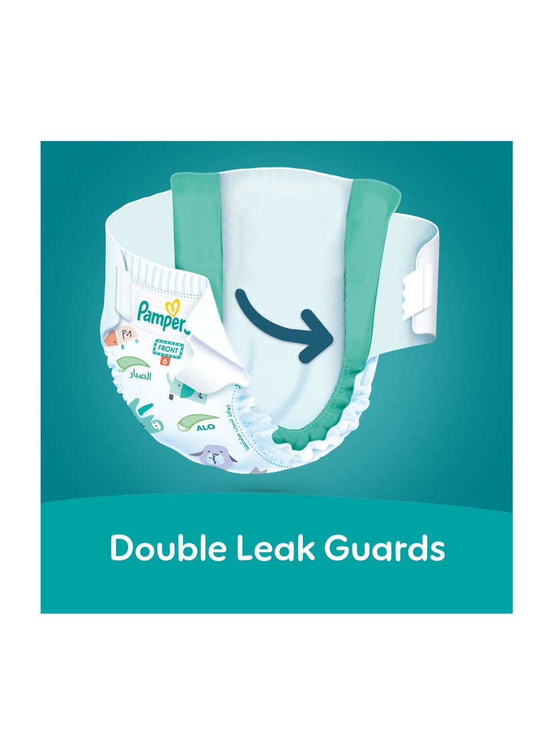 بامبرز حفاضات محمية من الطفح الجلدي مقاس 6 13+كجم مع لوشن الألوة فيرا لحماية الطفح - 138 قطعة - Image 5