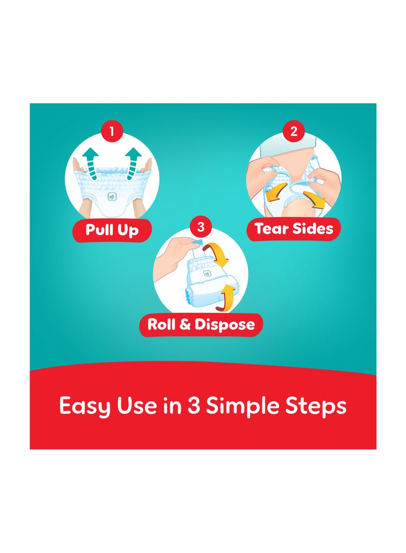 Pampers Rash And Leakage Protection Size 5 12-18kg Pant Diapers Aloe Vera Lotion  Super Saver Box - 162 Count - Image 5