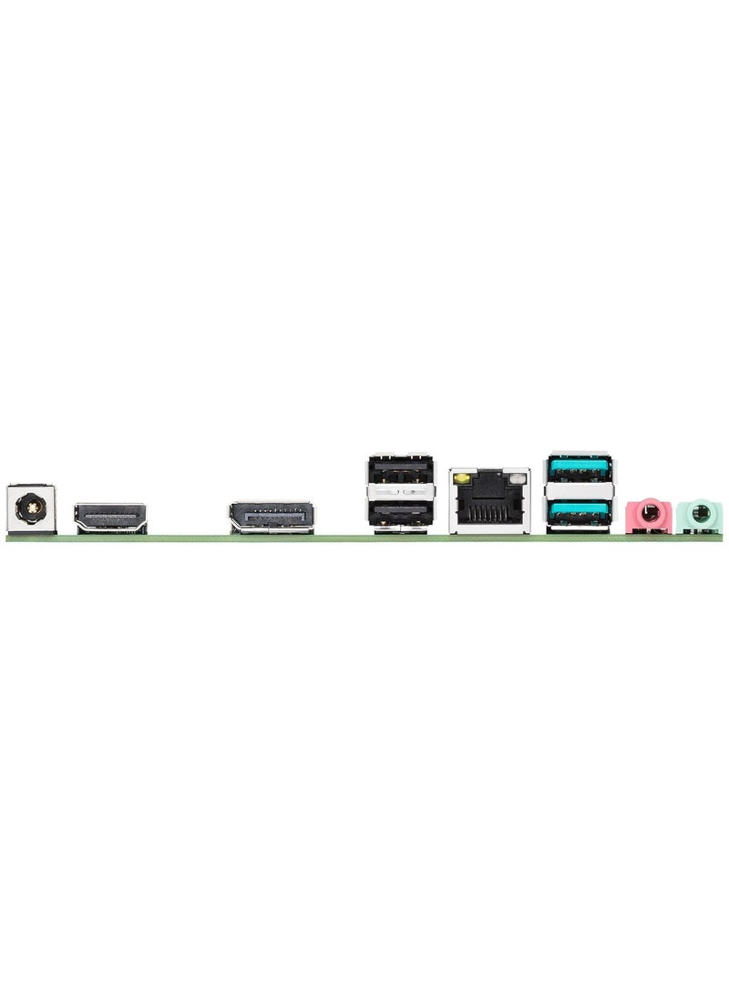 PRO H610T-CSM Intel Mini ITX Motherboard, DDR5 LGA 1700, 2 SATA 6Gb/s, M.2 Slot, Realtek Ethernet, DisplayPort, HDMI, USB 3.2 Gen 2 and Type-C