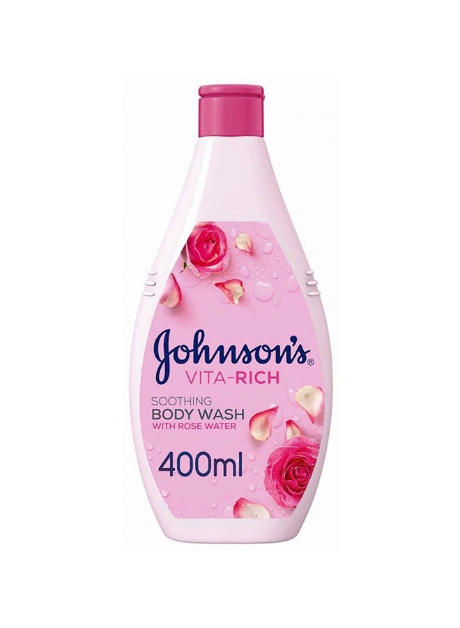 جونسين Vita Rich Soothing Body Wash With Rose Water 400ml 