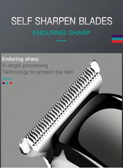 VGR Electric Hairdresser Cordless Professional Hair and Beard Trimmer for Family Cordless Grooming Kit (Black)  - Image 4